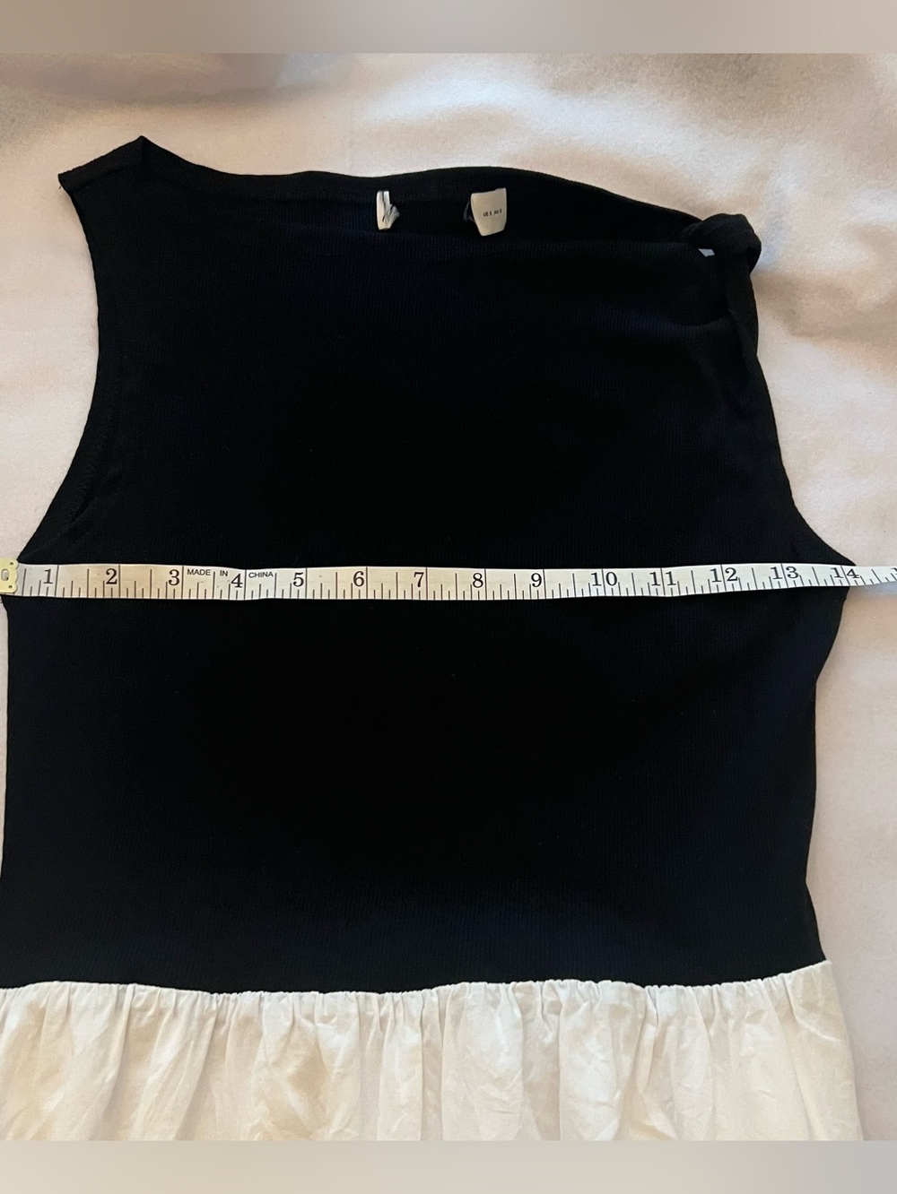 Black White
Sleeveless Fit & Flare
Midi Dress Cotton
Skirt Size S - Picture 14 of 17